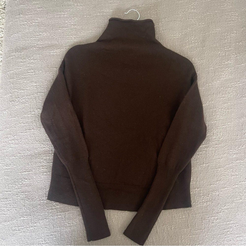 Aritzia Wilfred Cyprie Sweater - Merino wool mock neck